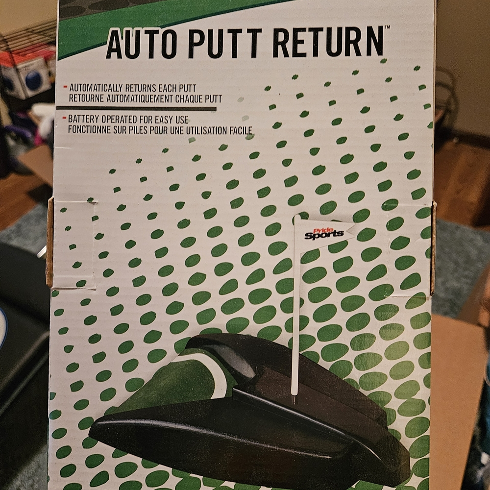 Auto Putt Return with Green and Black Design
